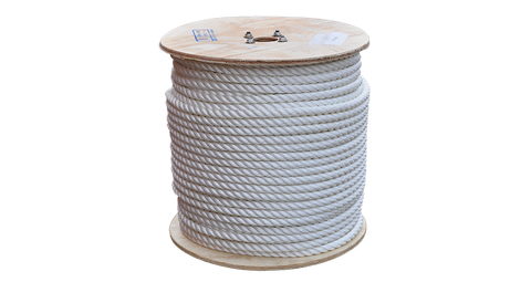 3/4" 3-Strand Twisted Nylon Rope