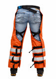 SwedePro Professional - Edition  Wraparound Chaps Orange