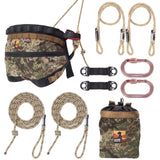 Ape Canyon Outfitters Wood Deluxe Saddle Kit Transitional