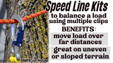 Nylon Loops Speed Line Kit 1"